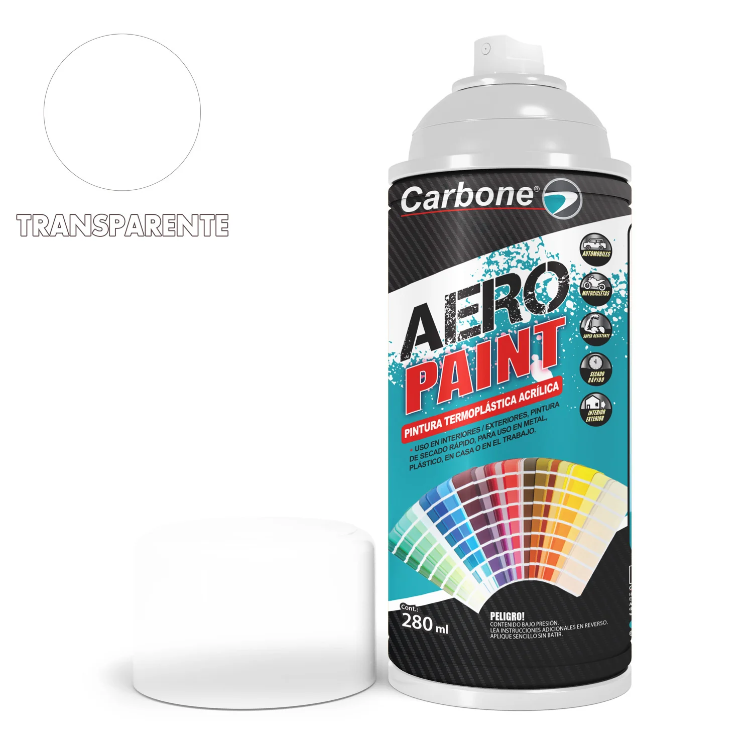 Pintura Aerosol En Spray. Interiores Y Exteriores Alta Calidad 280Ml - Image 9