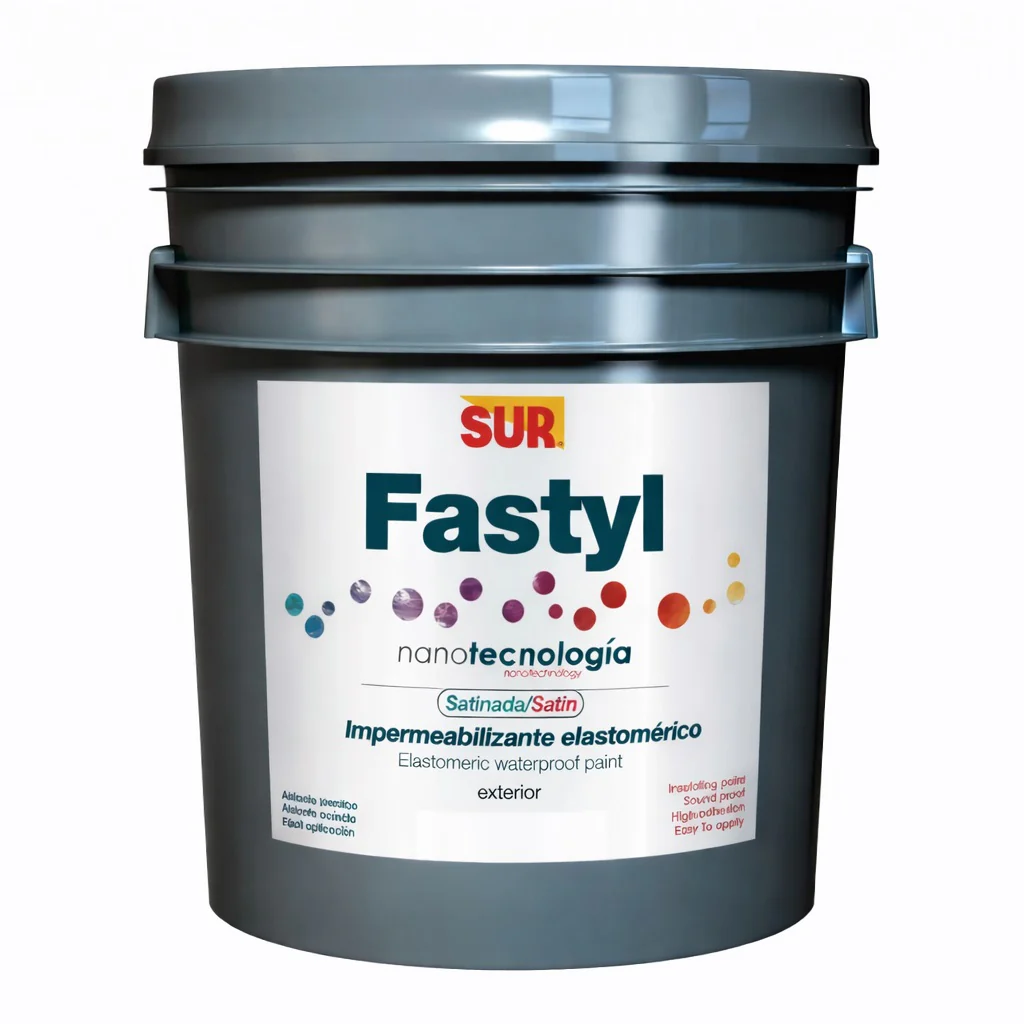 Pinturas  Impermeabilizantes Elastomérica Sur Fastyl 5 Galones - Image 2