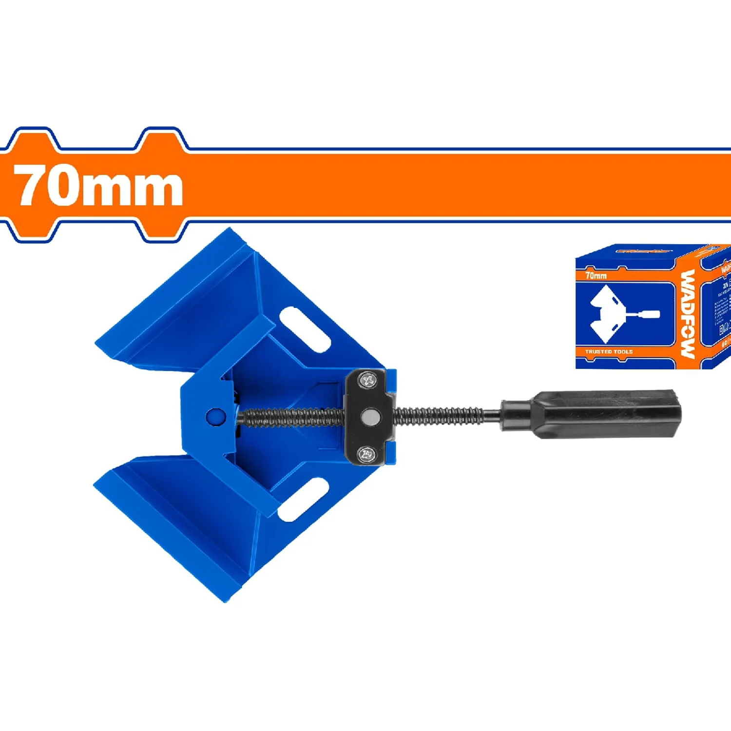 Pinza Abrazadera De Angulo Recto 90º Con Aleación De Aluminio. Sujeción De 70Mm. Para Esquinas - Image 2