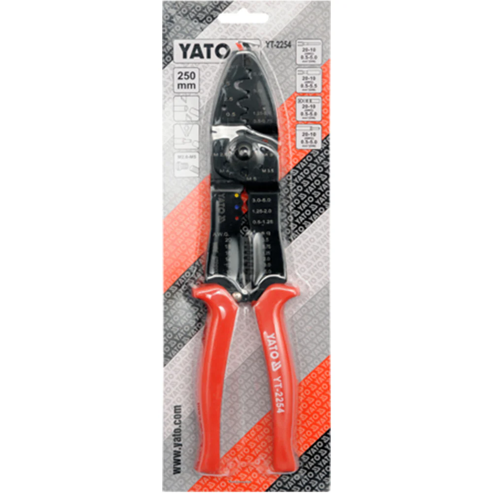 Pinzas 250 Mm Para Crimpar Conectores Electricos De 0.5 A 5.5 Mm2 - Image 12