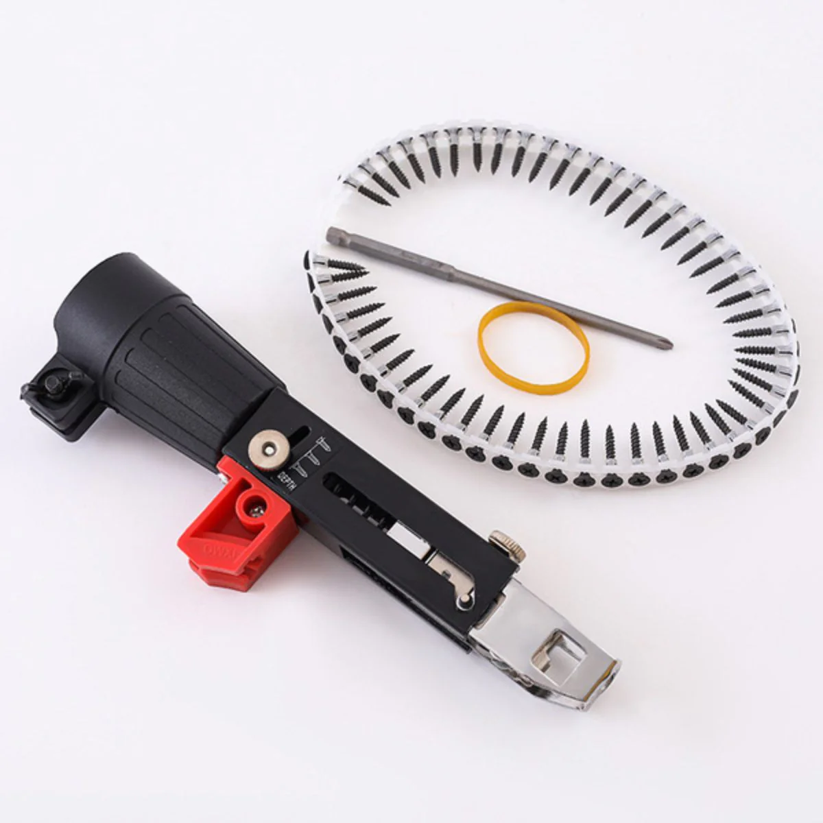 Pistola De Tornillo Eléctrica Para Paneles De Yeso. Automática Para Cinta De Tornillos. Adaptador Automático Para Taladro, Ajustable Y Fácil De Usar - Image 5