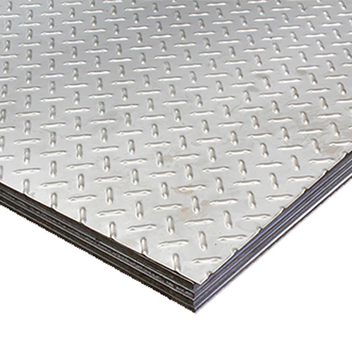 Plancha Antideslizante (Lagrimada) Para Pisos. Acero Inox 4X8 Espesor 3 Mm 1/8". T-304. - Image 2