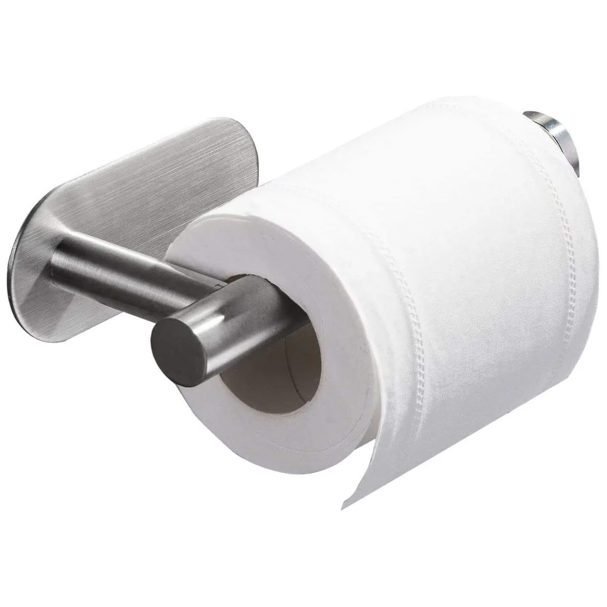 Portarrollos De Papel Higiénico En Acero Inoxidable. Montaje Autoadhesivo.