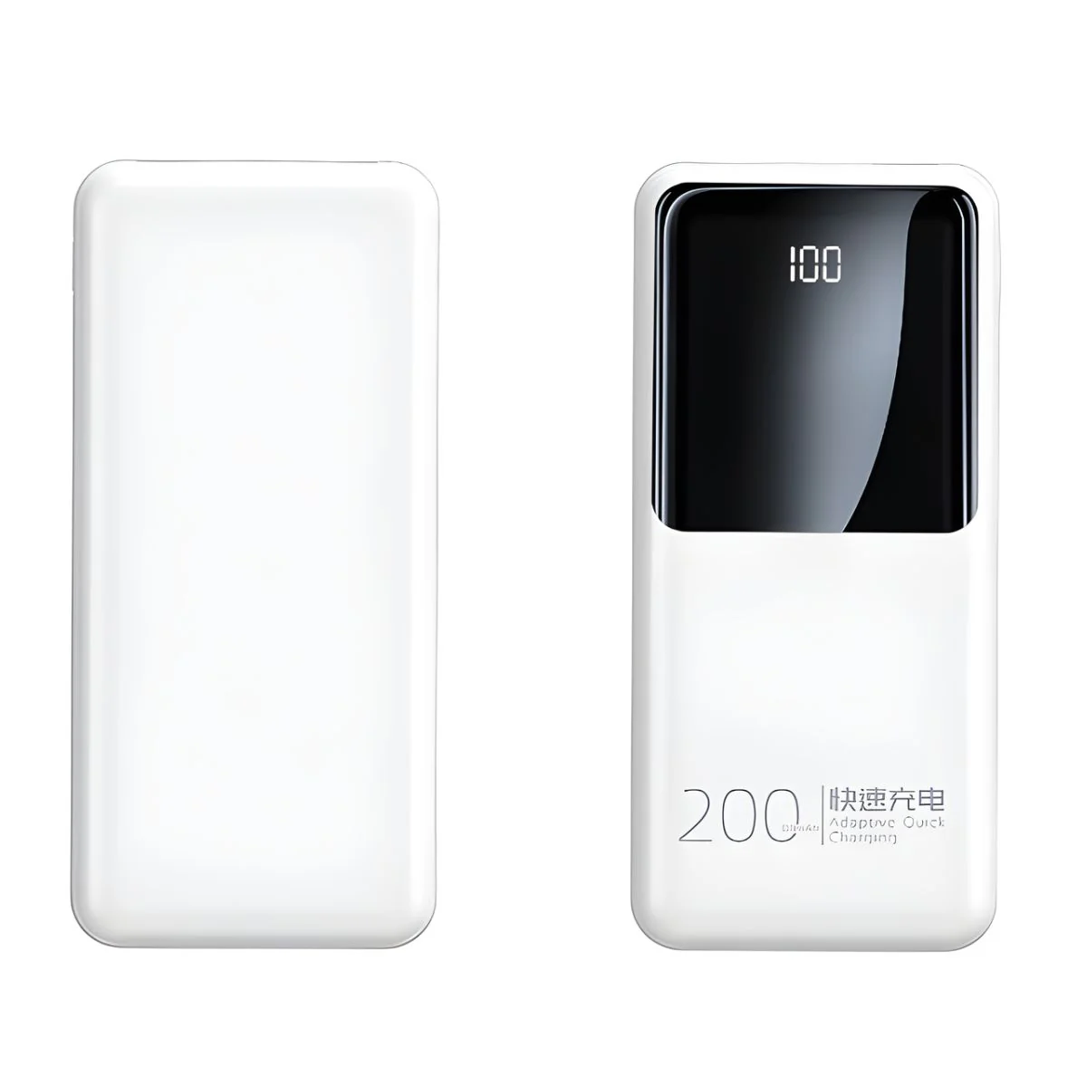 Power Bank Cargador 20000 Mah Carga Rápida. Batería Portátil Con Pantalla Digital. Doble Puerto USB Y Entradas USB-C Y Micro USB. - Image 2