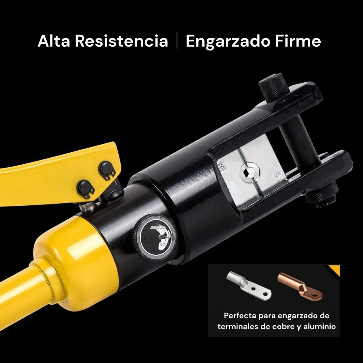Prensa Hidráulica Pinza. Rango De Engaste: CU:16-300Mm2 Presión De Trabajo: 117KN. Herramienta De Crimpado Crimpadora Cables De Acero Y Eléctricos. Ponchadora - Image 2
