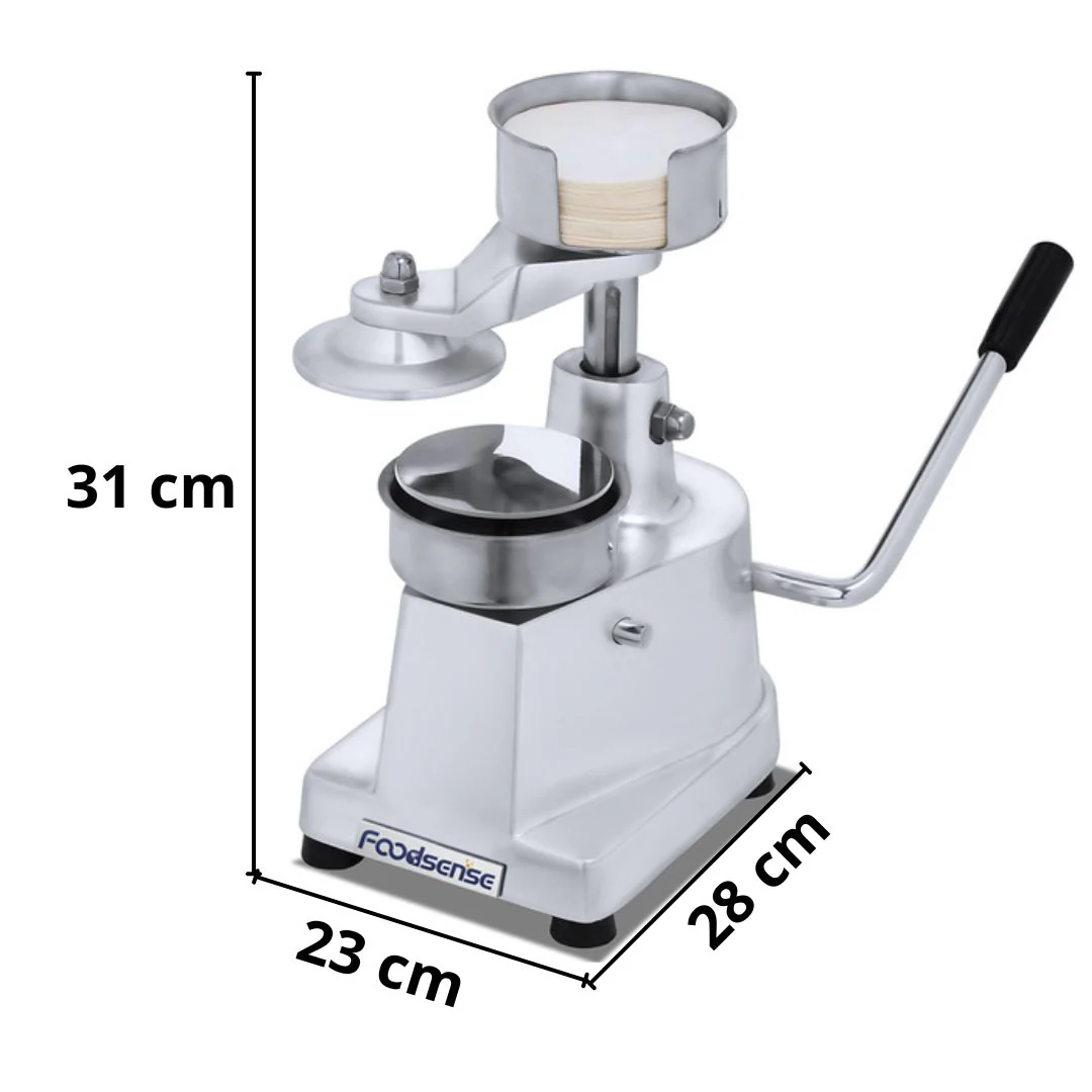 Prensa Manual Para Hamburguesas 13Cm (5") De Aluminio. Moldeador Formador De Carne. - Image 3