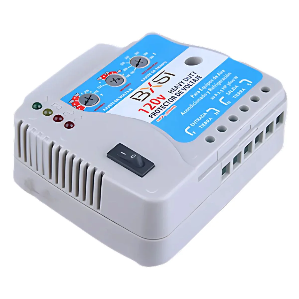 Protector De Voltaje 120V Heavy Duty. Para Aire Acondicionado Y Refrigeración. Potencia 2400W. - Image 2