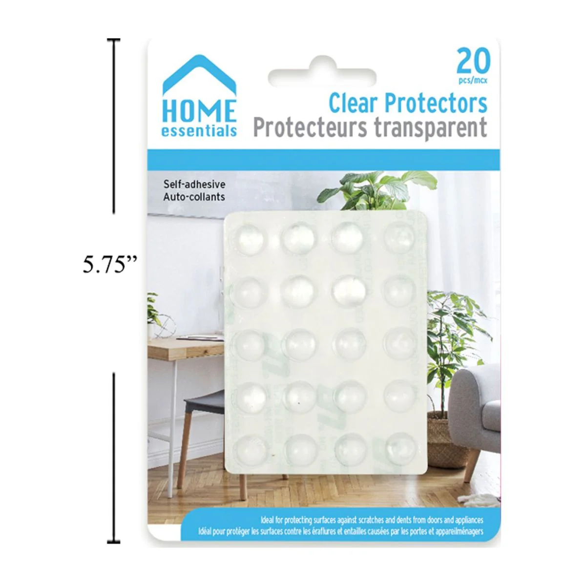 Protectores Para Choques De 20 Piezas, Color Transparente - Image 2