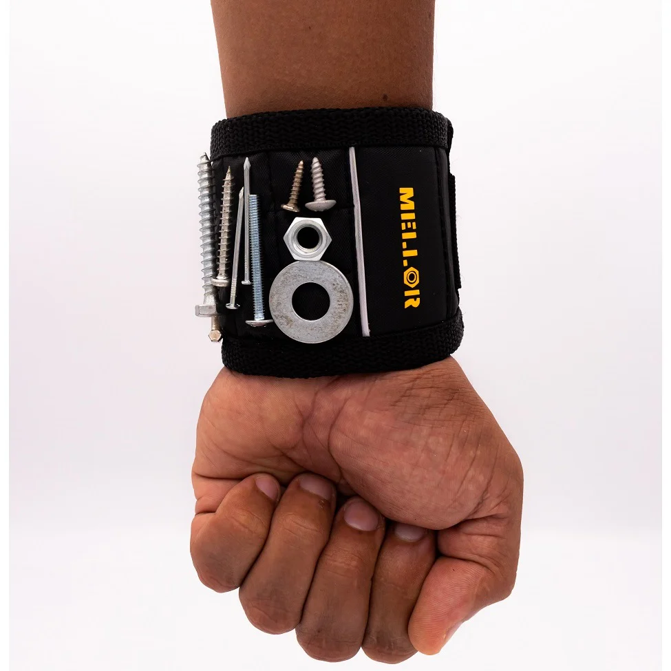 Pulsera Magnetica Ajustable Para Piezas Metalicas.
