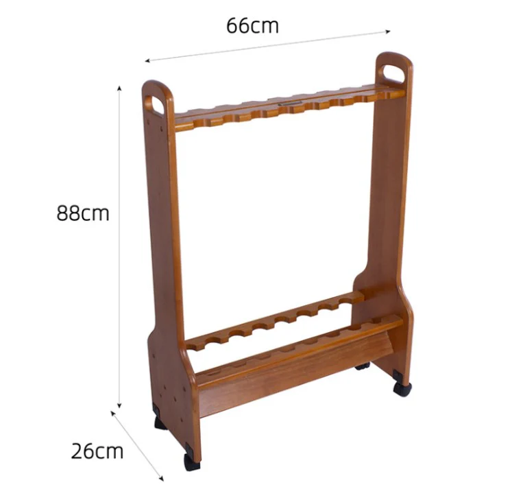 Rack Madera De Piso Para Cañas De Pescar - Image 2