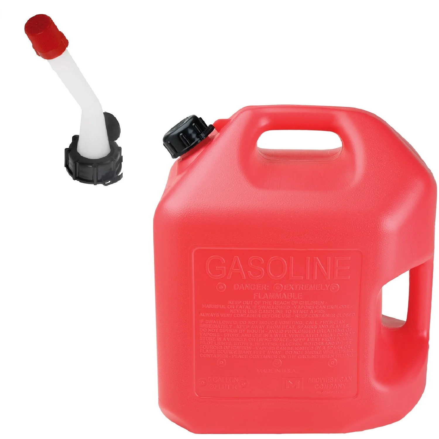 Tanque Gasolina Recipiente De 5 Galones. Incluye Boquilla - Image 2