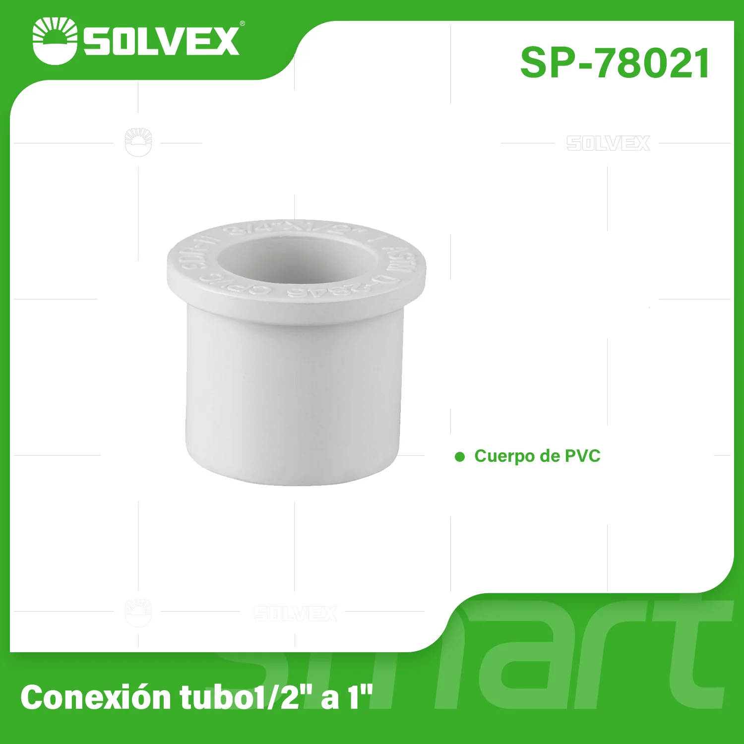 Reducciones PVC. Bushings Adaptadores Para Agua Potable. Conexiones Roscadas De Presión. - Image 3