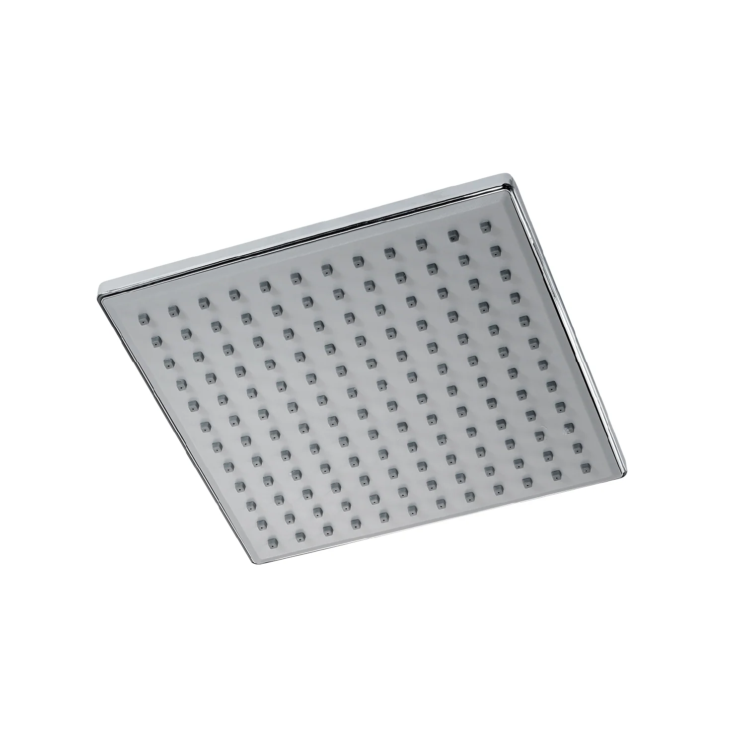 Regadera Para Ducha Cuadrada 8" Cromada. Cabezal De Plástico ABS Resistente. - Image 2