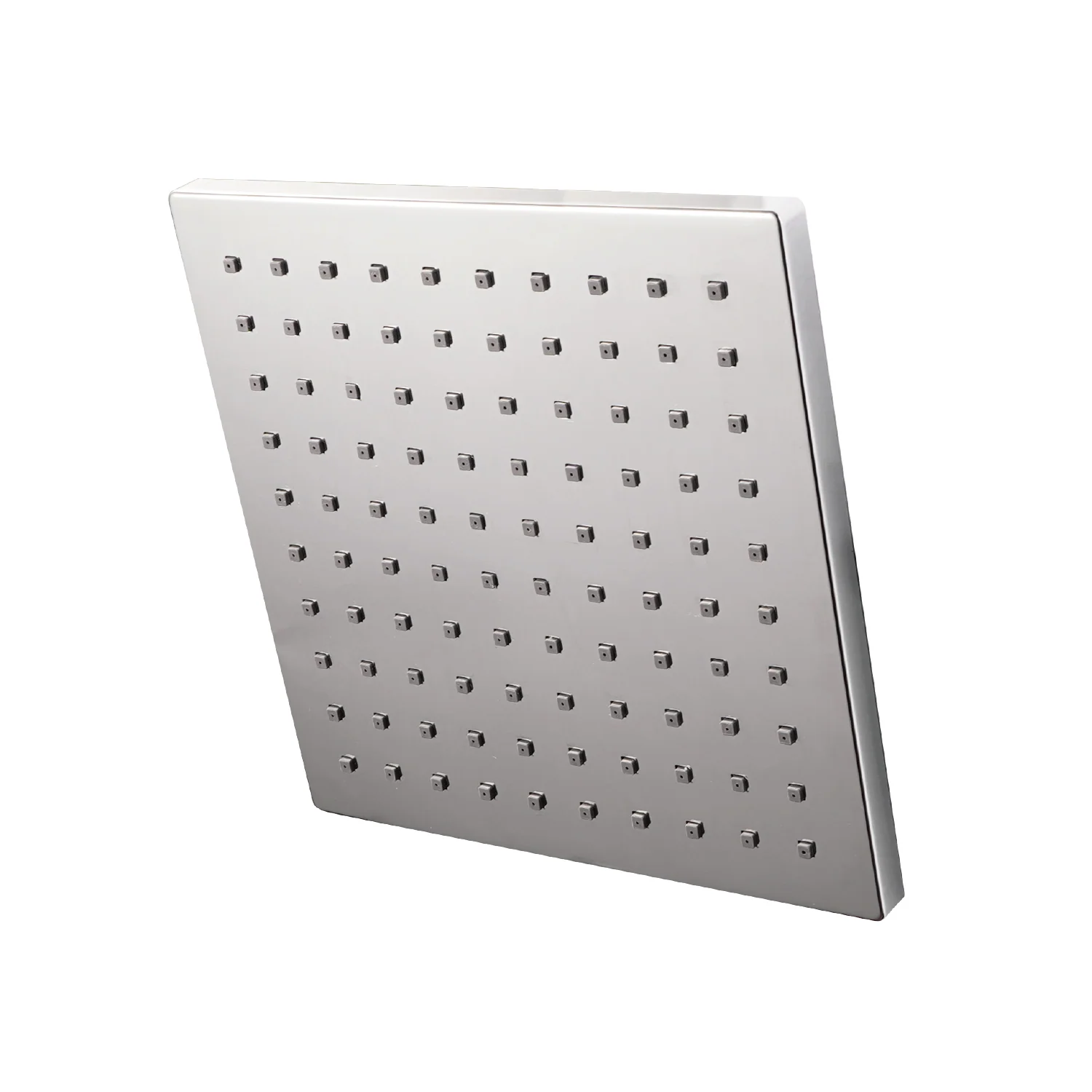 Regadera Para Ducha Cuadrada 8" Cromada. Cabezal De Plástico ABS Y Acero Inoxidable Resistente. - Image 2