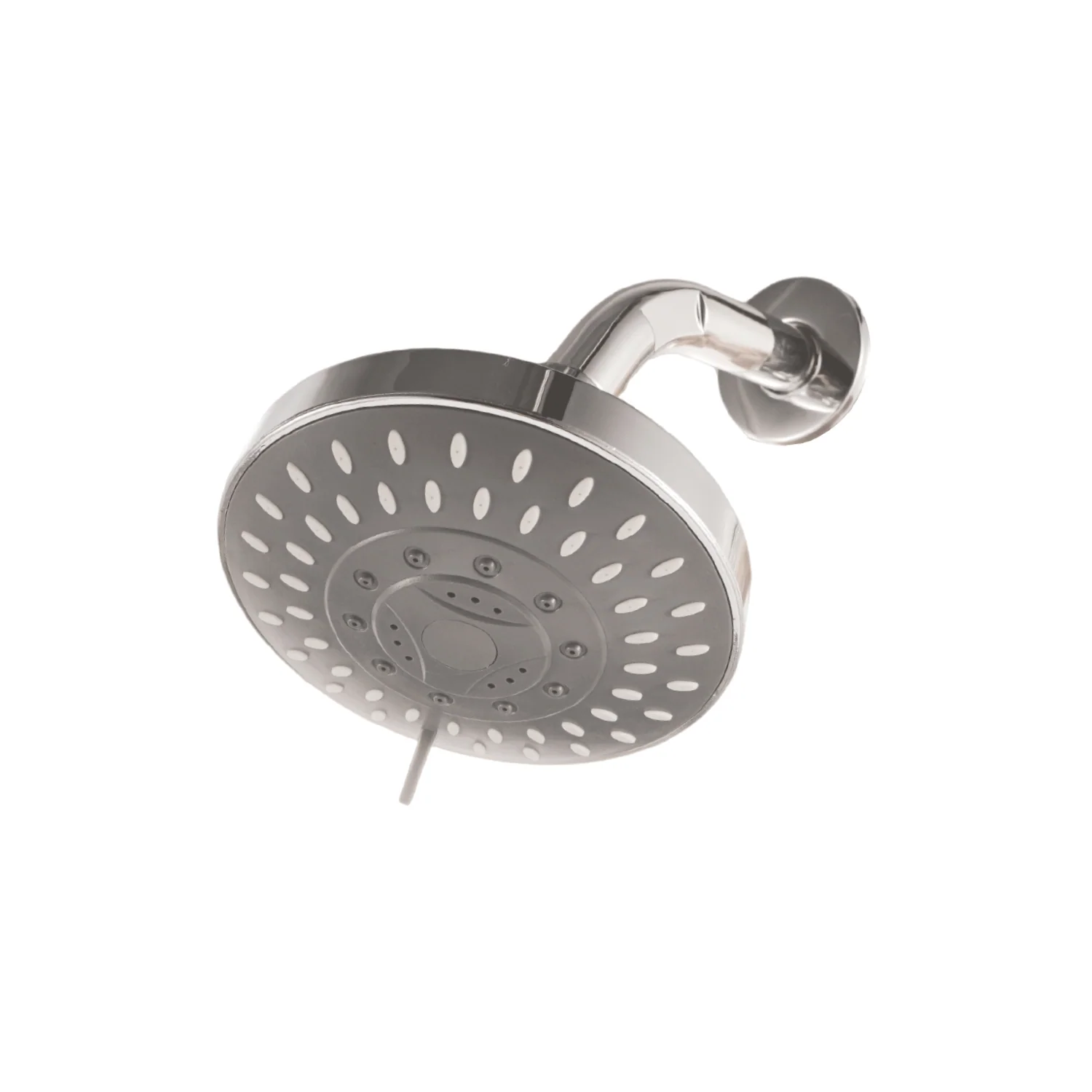 Regadera Para Ducha Redonda 5" Cromada. Cabezal De Plástico ABS Con 5 Funciones. - Image 2