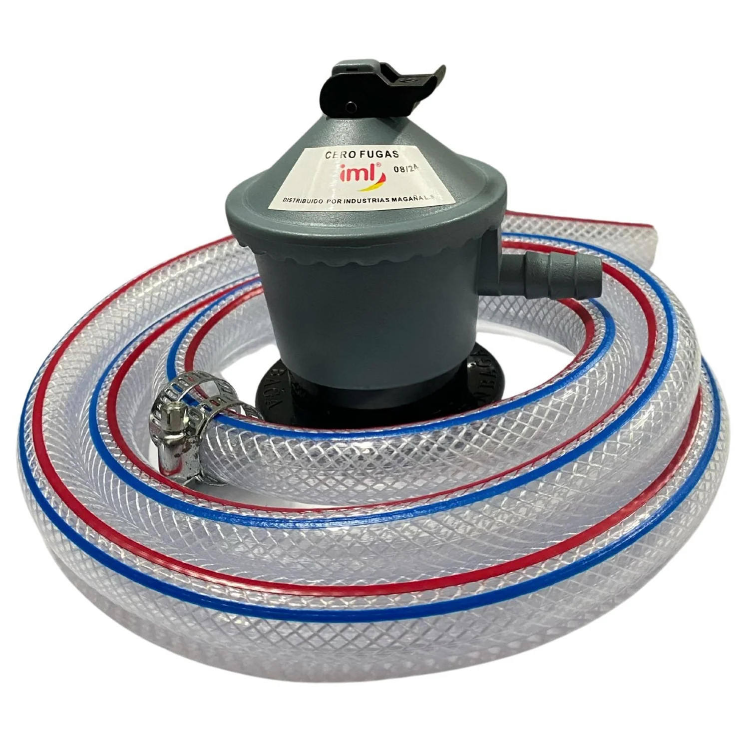Regulador De Gas IML Modelo R-PG. Panagas Adaptador Con Manguera - Image 4