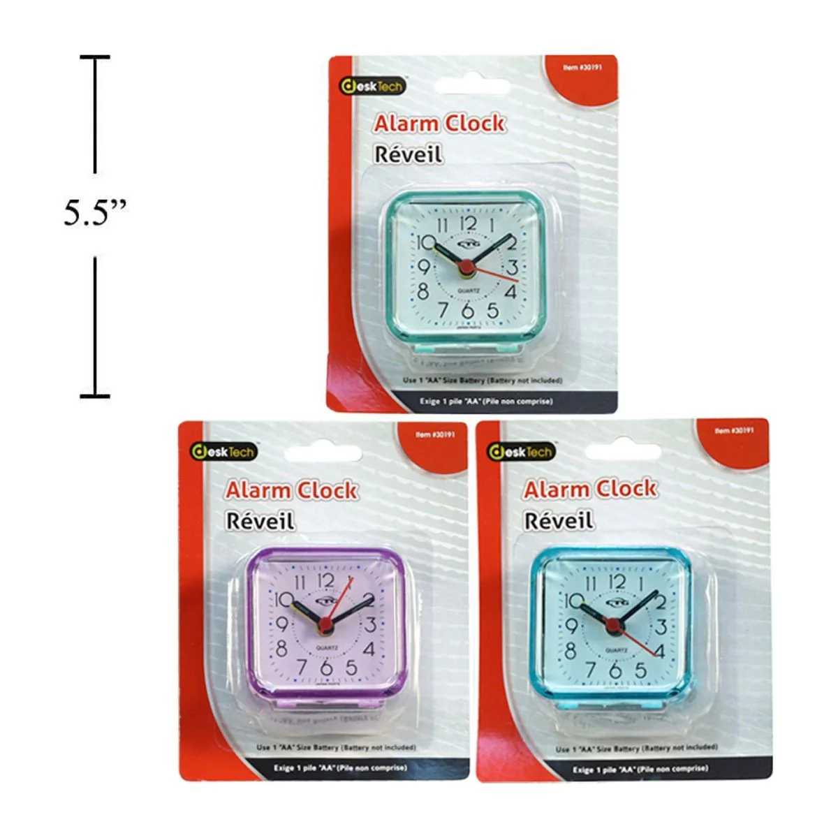 Reloj Despertador De Escritorio - Image 2