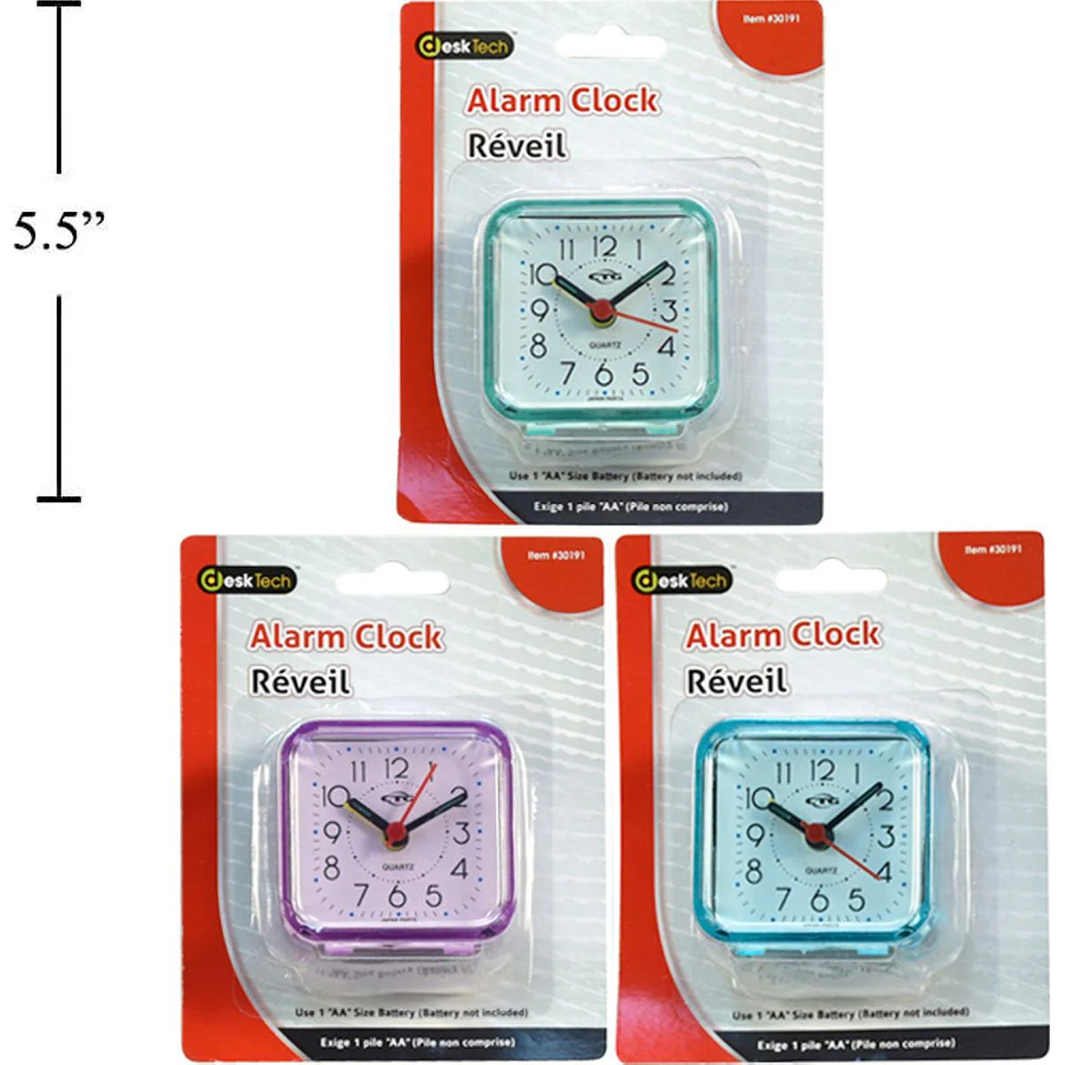 Reloj Despertador De Escritorio - Image 8