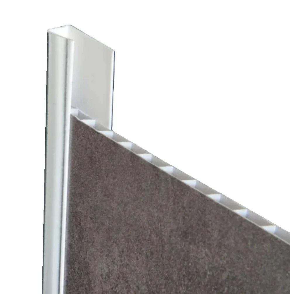 Remate Terminal Tipo C Accesorio Cielo Raso PVC Techo Madera Fresno 5.95M  Resistente A Humedad Fácil Instalación Alta Durabilidad - Image 2