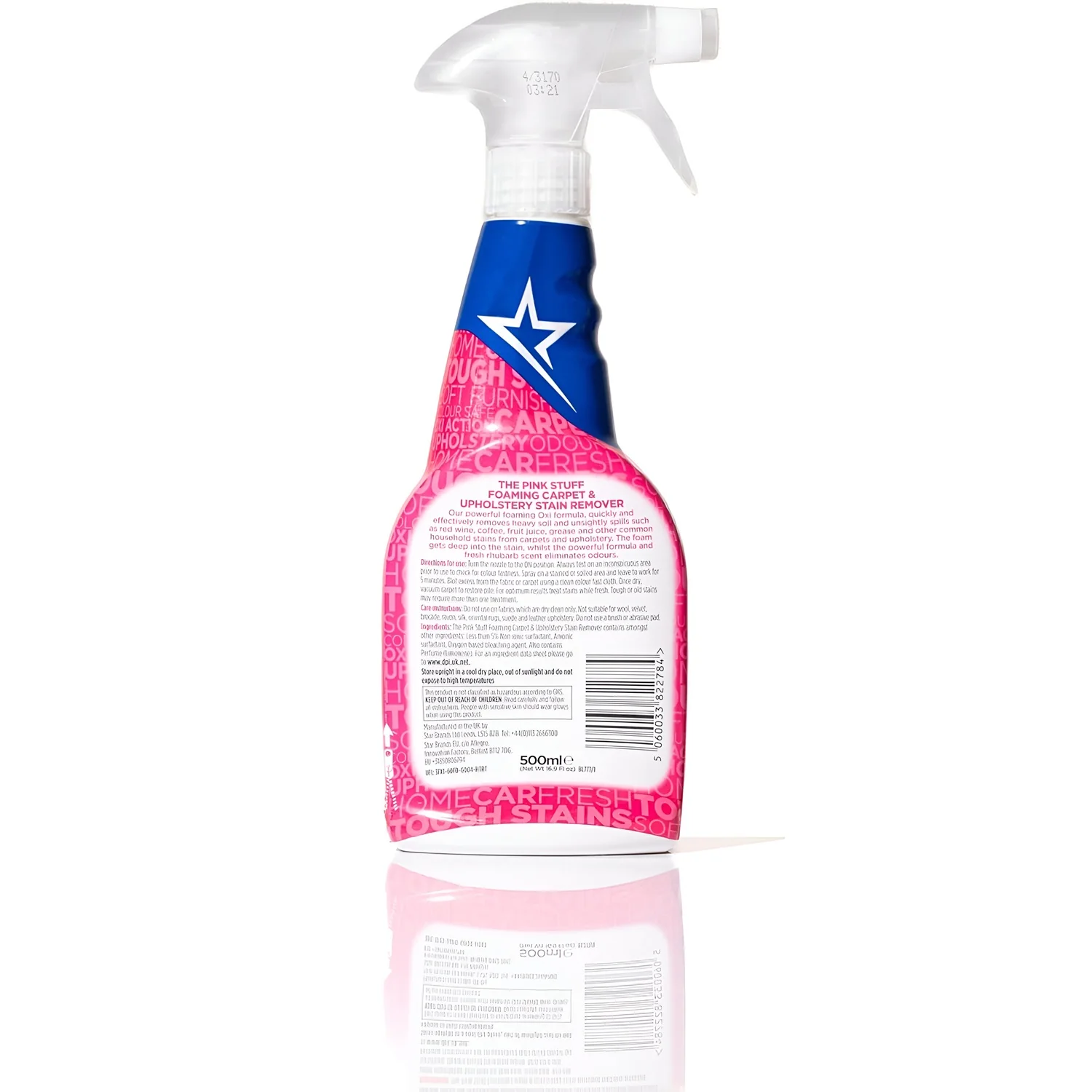 Removedor De Manchas Para Alfombras Y Tapicería 500 Ml. The Pink Stuff - Image 6