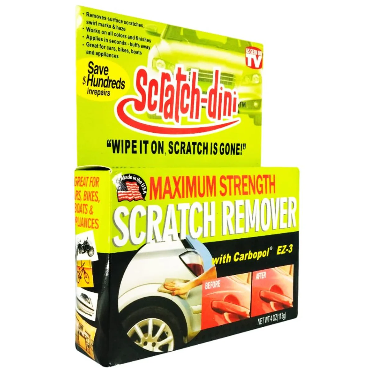 Removedor De Rayones De Autos. Pasta Para Pulir Y Eliminar Rayones De Carros. Eficaz Y Fácil De Usar. - Image 3