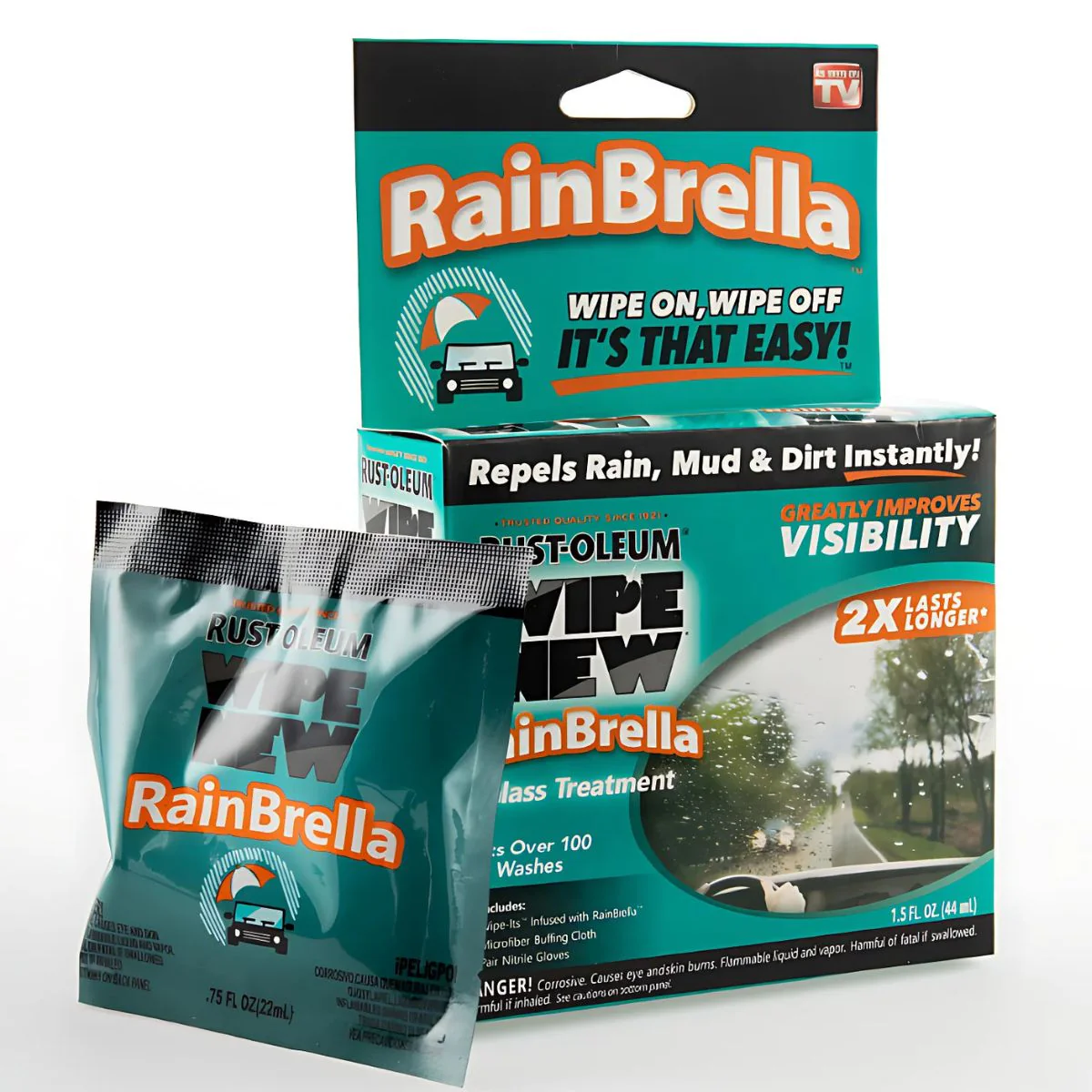 Repelente De Agua Para Vidrios, Parabrisas, Retrovisores. (Se Vende En Par). Funciona Para Repeler Agua De Los Cristales.