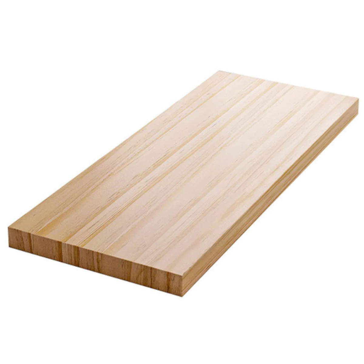Repisa Flotante De Madera Natural Barnizada (Unidad). Repisa De Pared. Tablilla 60X40cm. 16 Mm Grosor (No Incluye Accesorios De Instalación) - Image 3