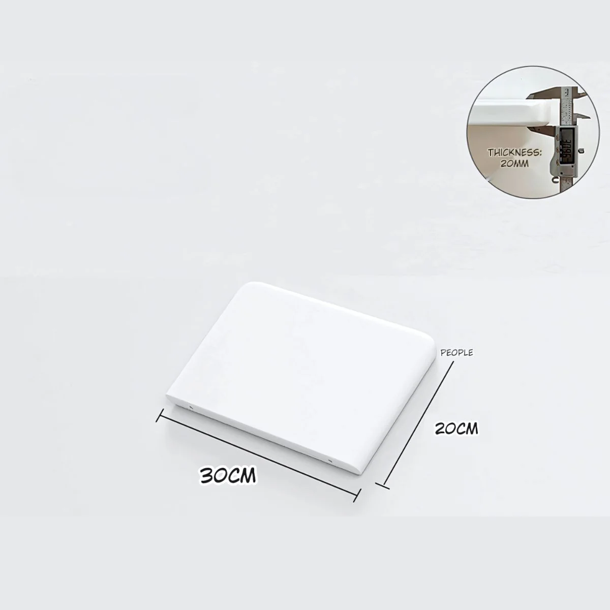 Repisas De Pared. Estanterías Flotantes. Tablillas De Diferentes Tamaños. (Se Vende Por Unidad) Color Blanco. - Image 3