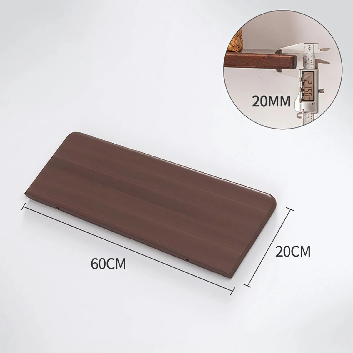 Repisas De Pared. Estanterías Flotantes. Tablillas De Diferentes Tamaños. (Se Vende Por Unidad) Color Chocolate. - Image 4