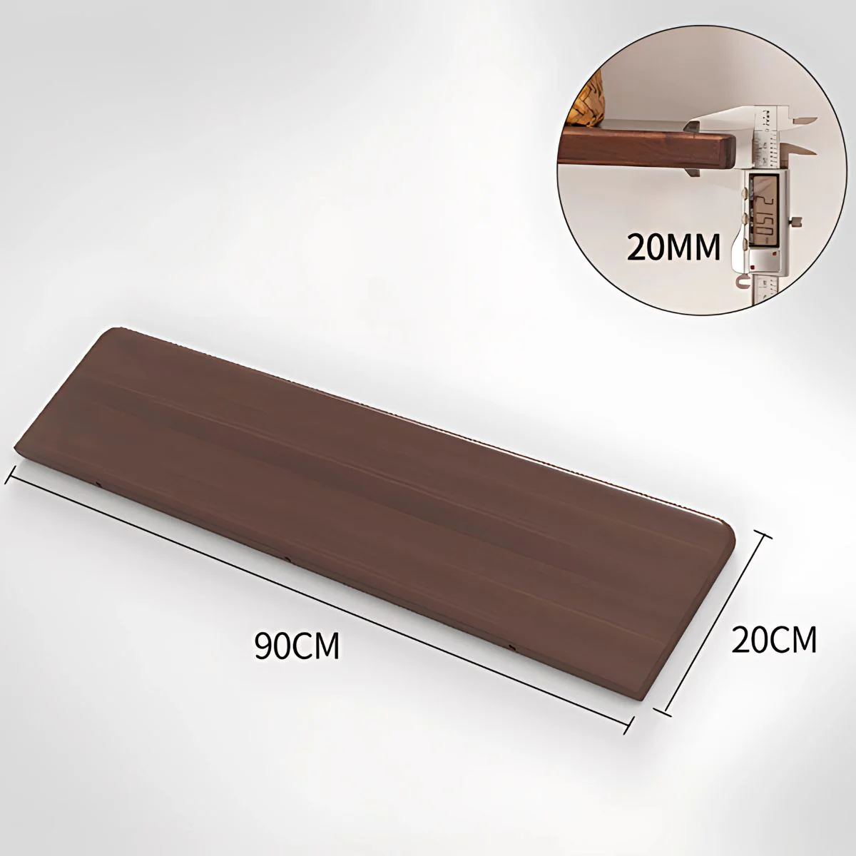 Repisas De Pared. Estanterías Flotantes. Tablillas De Diferentes Tamaños. (Se Vende Por Unidad) Color Chocolate. - Image 5