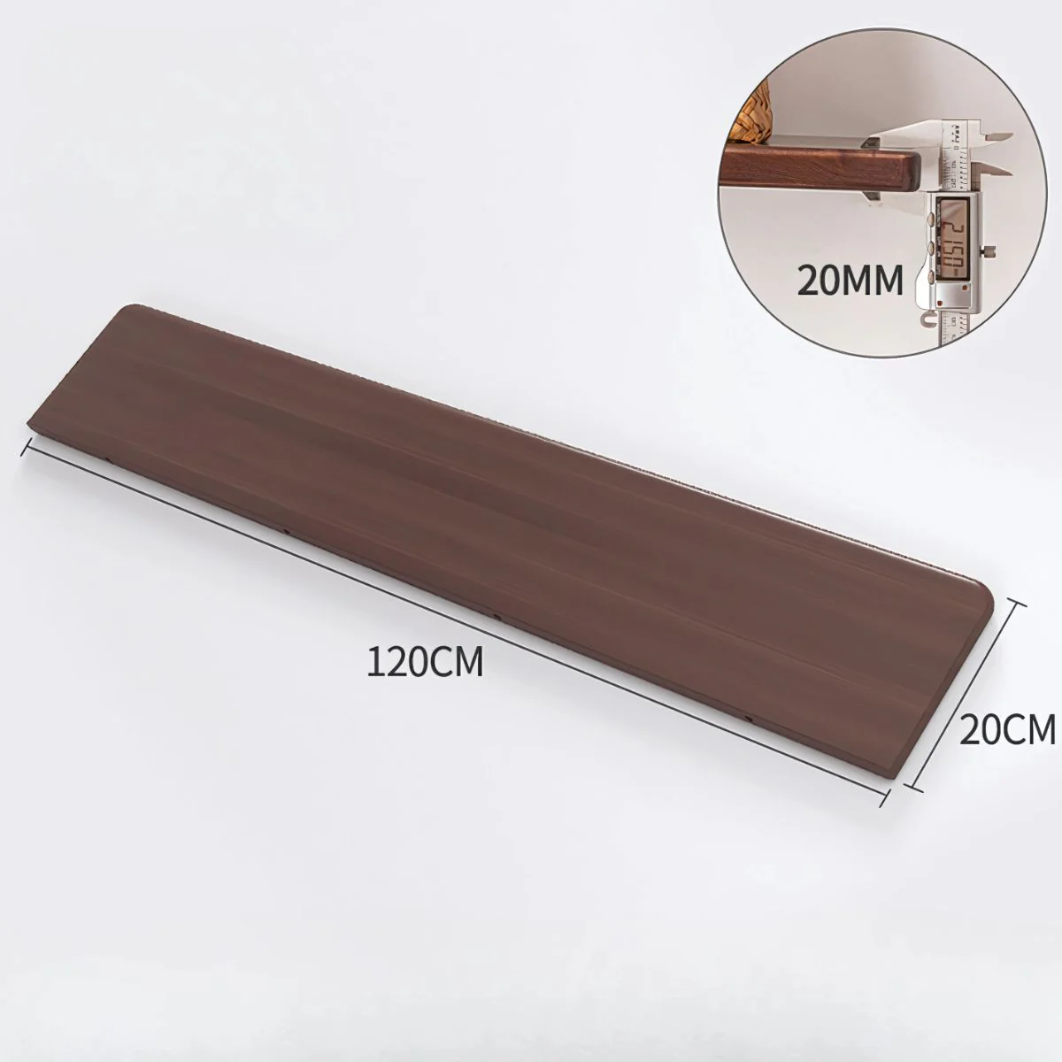 Repisas De Pared. Estanterías Flotantes. Tablillas De Diferentes Tamaños. (Se Vende Por Unidad) Color Chocolate. - Image 6