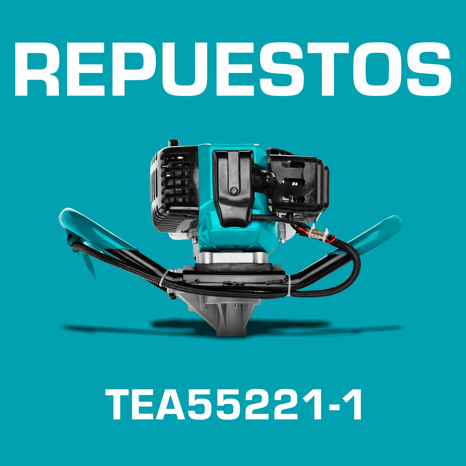 Repuestos Ahoyadora Pilotera 52Cc 1.4Kw 9000/Min. Motor De 2 Tiempos. Codigo TEA55221-1