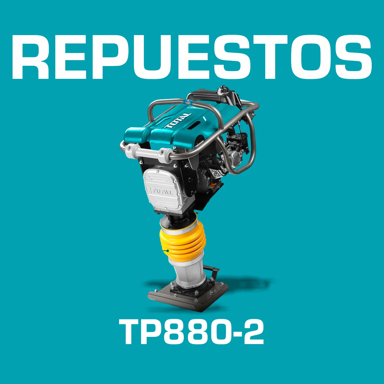Repuestos Apisonadora Bailarina Motor 4.8Kw (6.5HP) 79 Kg. Codigo  TP880-2