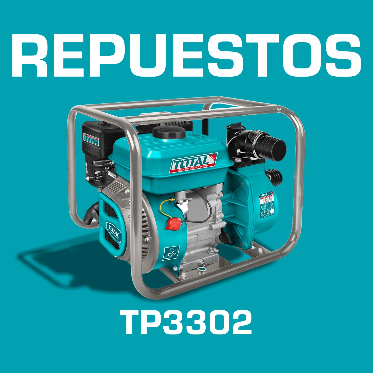 Repuestos Bomba Agua A Gasolina 7.0 HP Codigo TP3302
