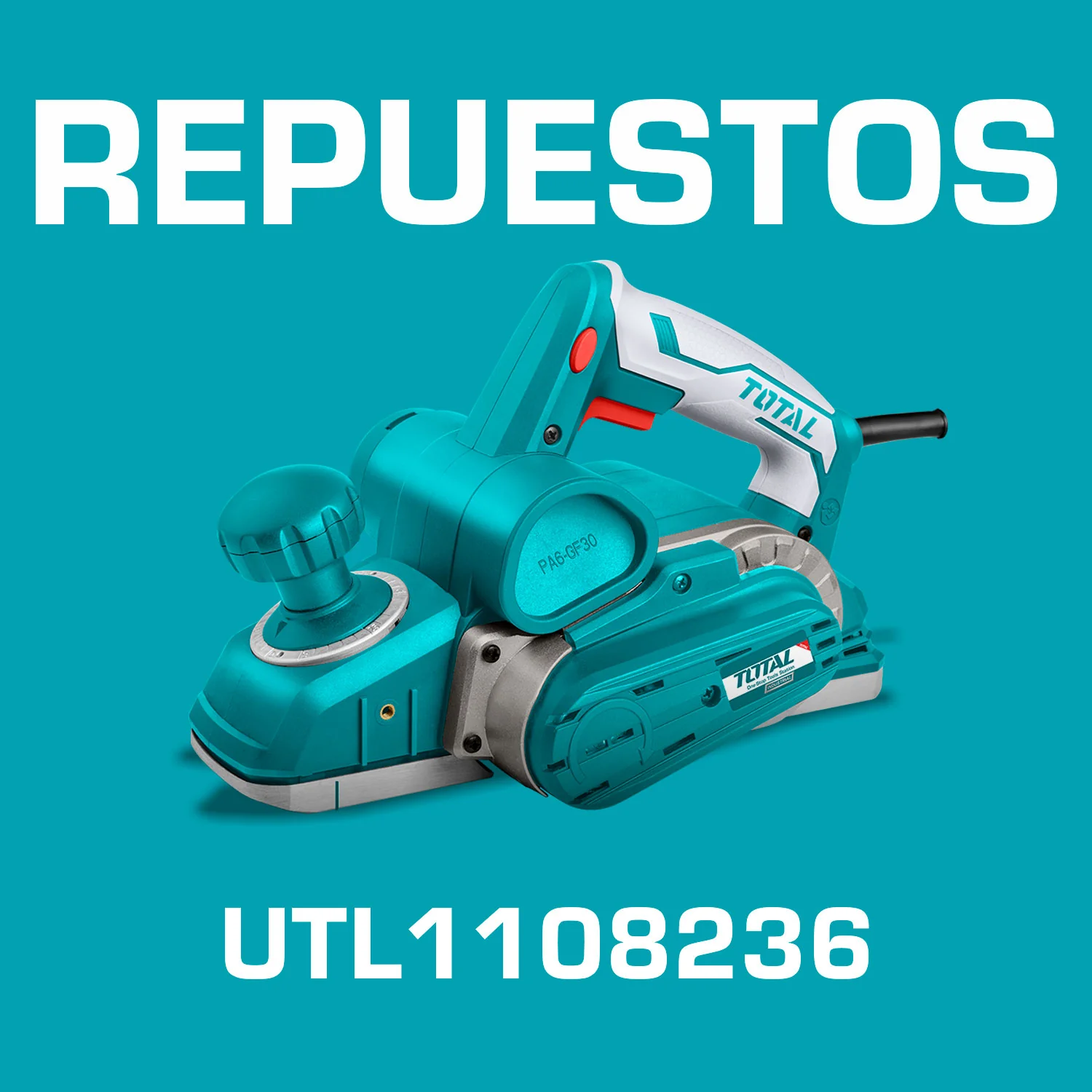 Repuestos Cepillo Electrico De Madera 1050W 16000Rpm 3-1/4"X1/8" Codigo UTL1108236