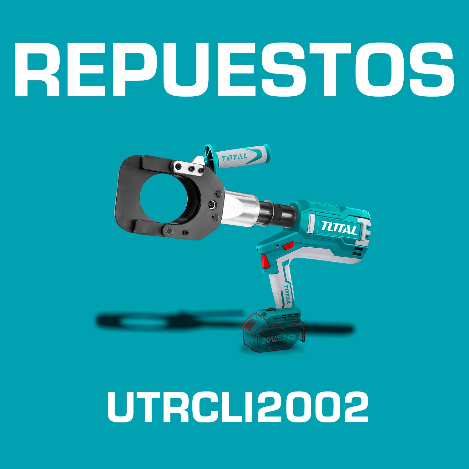 Repuestos Cortadora Cable Hidráulico Eléctrico Inalámbrico. Codigo  UTRCLI2002