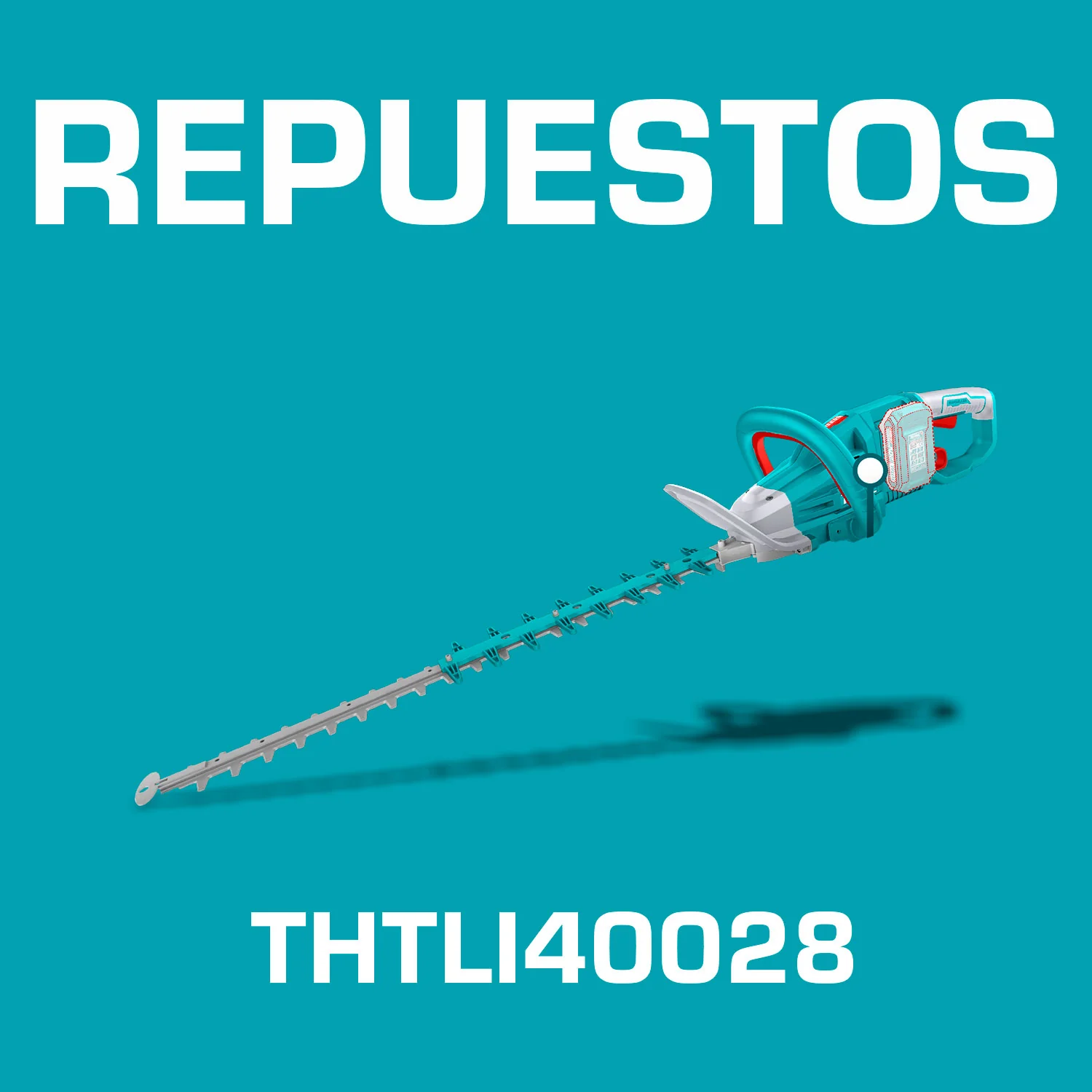 Repuestos Cortasetos Podadora Inalámbrica 40V Longitud De 650Mm 3600Cpm. Codigo THTLI40028