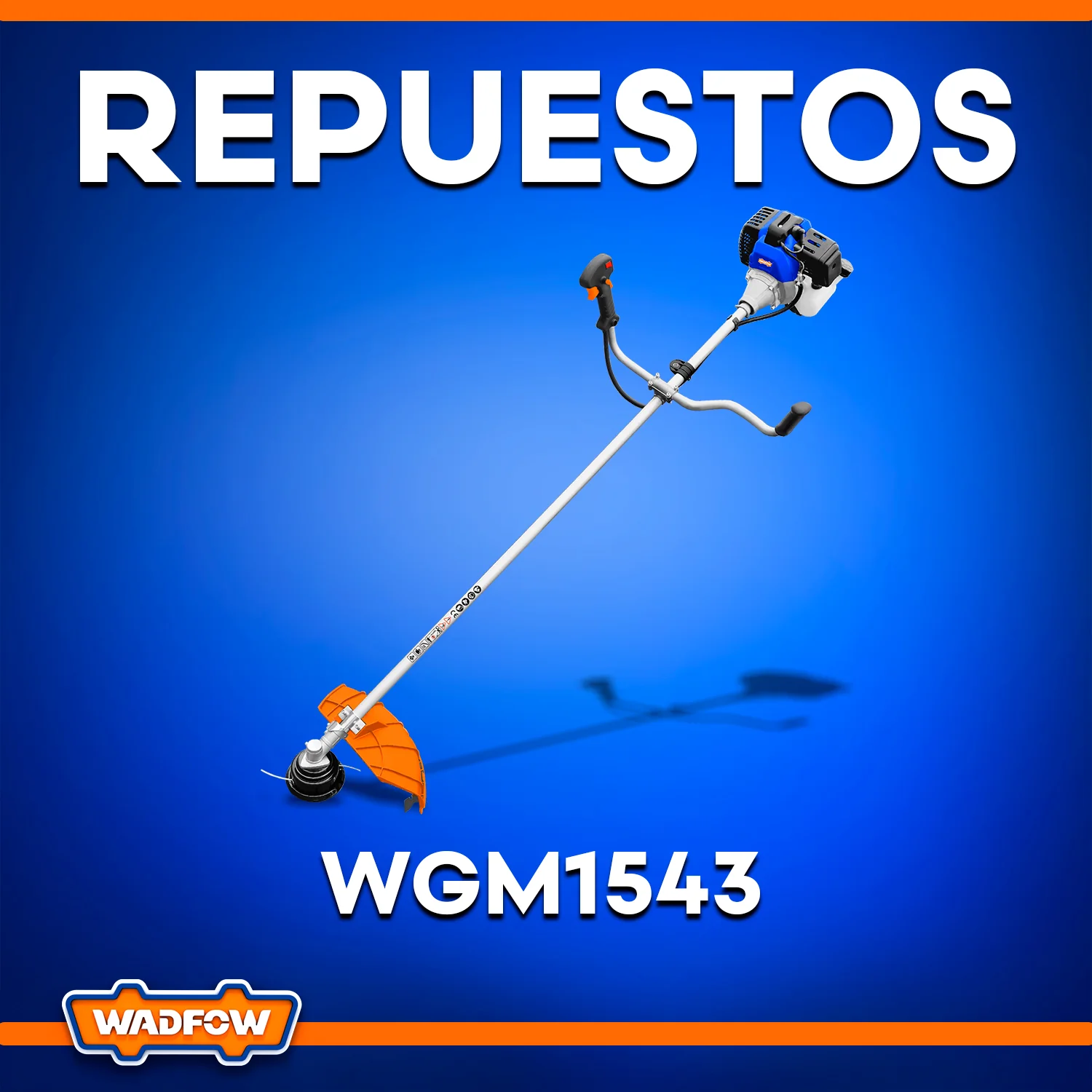 Repuestos De Desmalezadora Grande. Motor 2 Tiempos. 43Cc. WGM1543