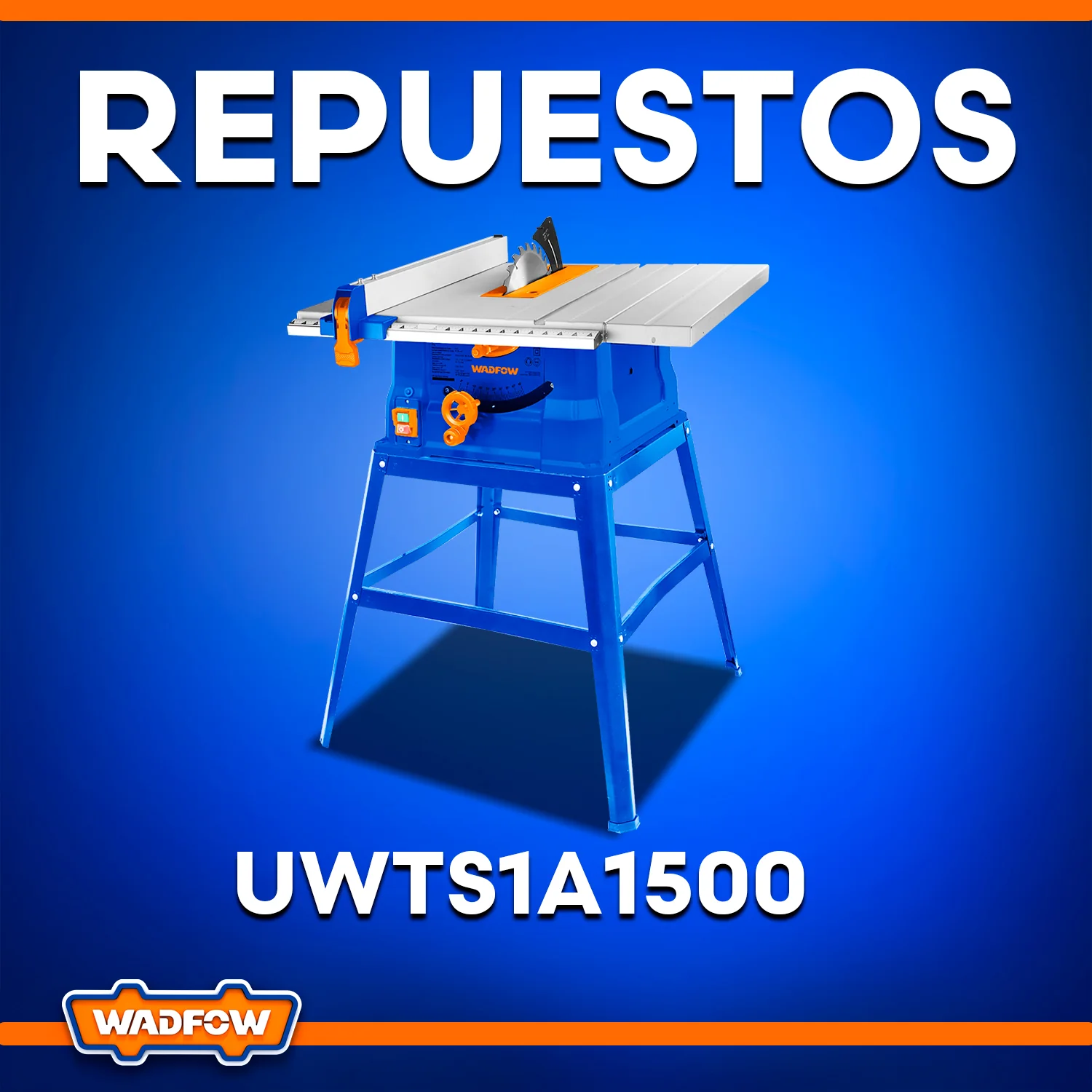 Repuestos De Sierra De Mesa 1500W. UWTS1A1500