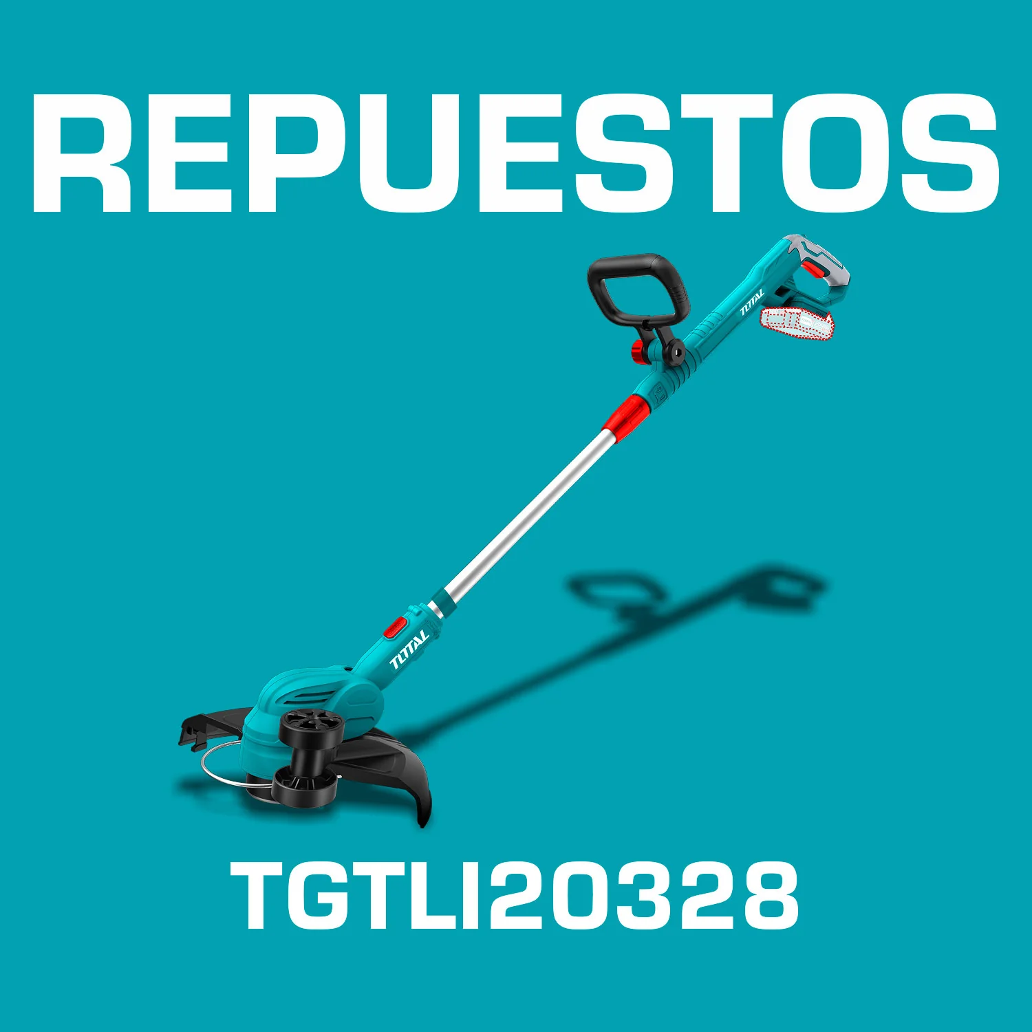 Repuestos Desmalezadora De Hierba Inalámbrica 20V. Codigo TGTLI20328