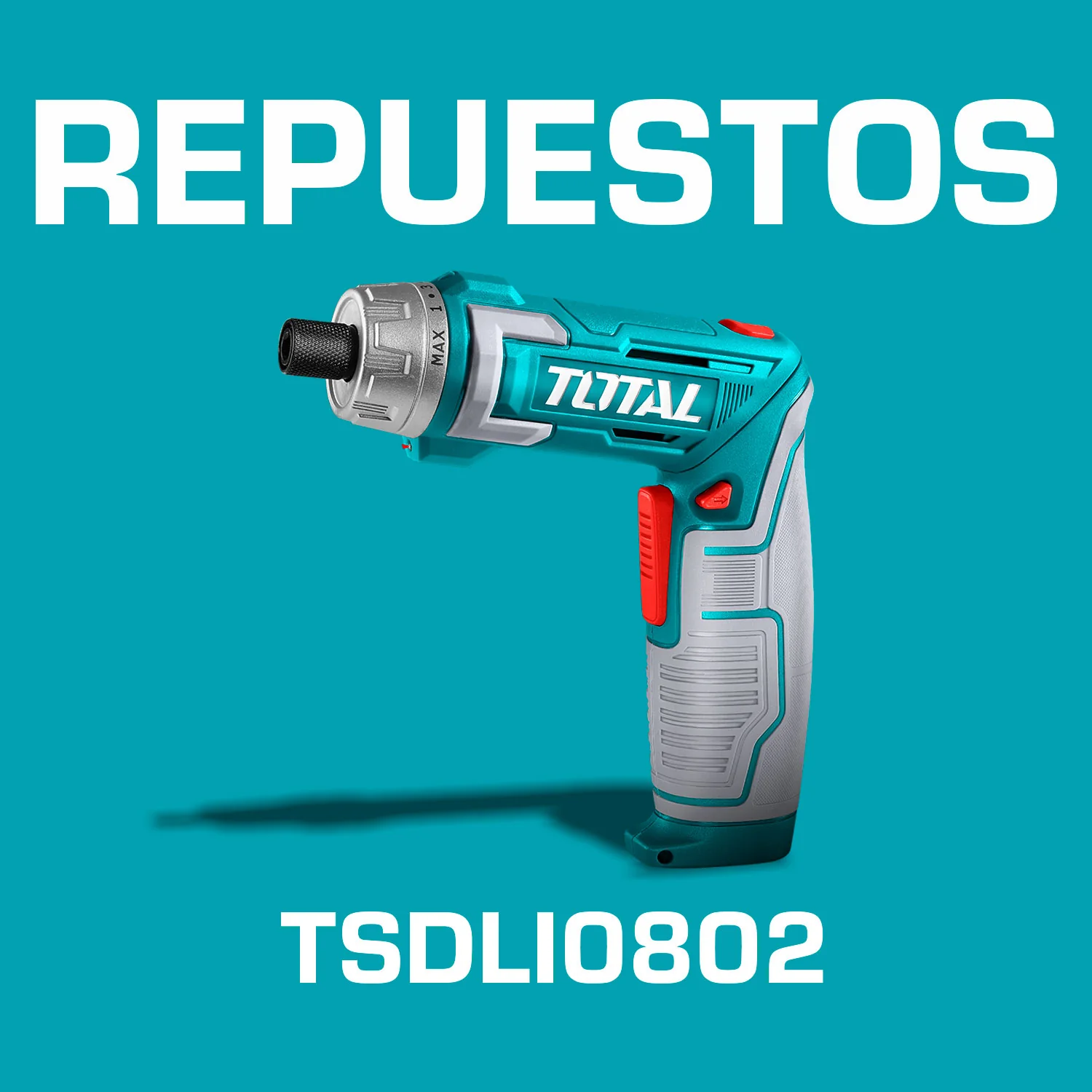 Repuestos Destornillador Inalámbrico De Litio 8V. 6Nm. Codigo TSDLI0802