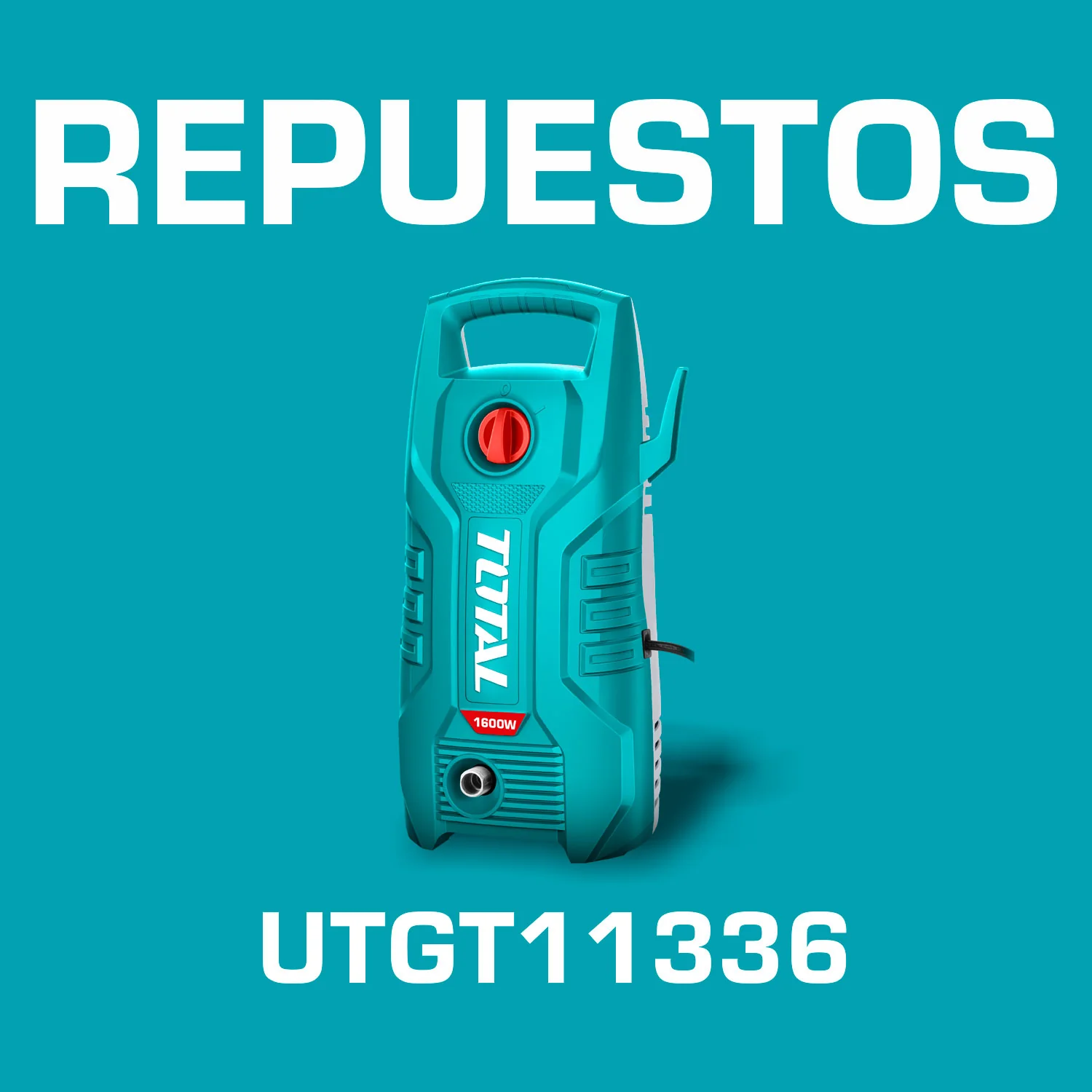 Repuestos Hidrolavadora De Alta Presión 5.5L 110-120V~60Hz Potencia 1600W. Código UTGT11336