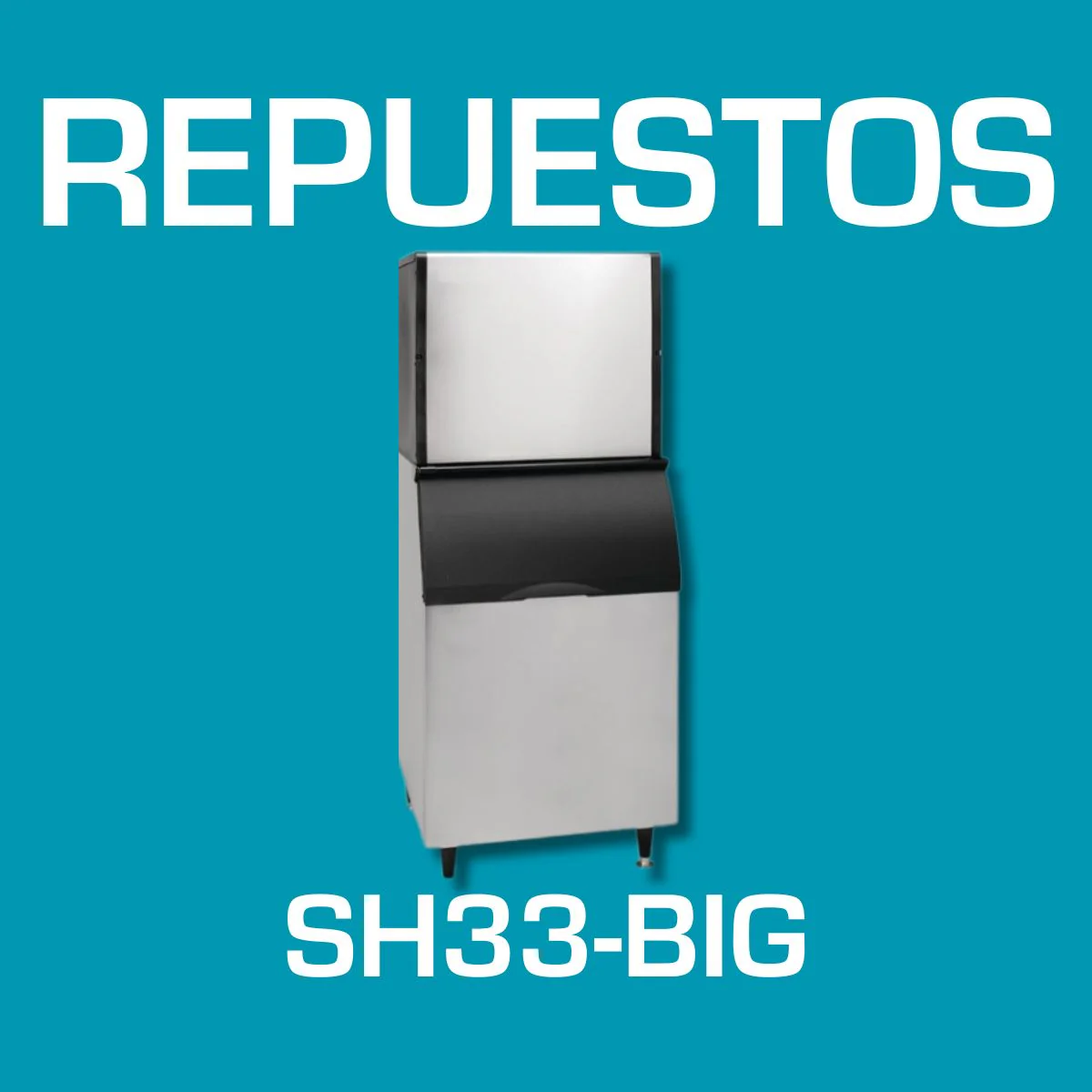 Repuestos Maquina De Hielo 150Kg/Dia. 560*830*1520Mm. Codigo SH33-BIG
