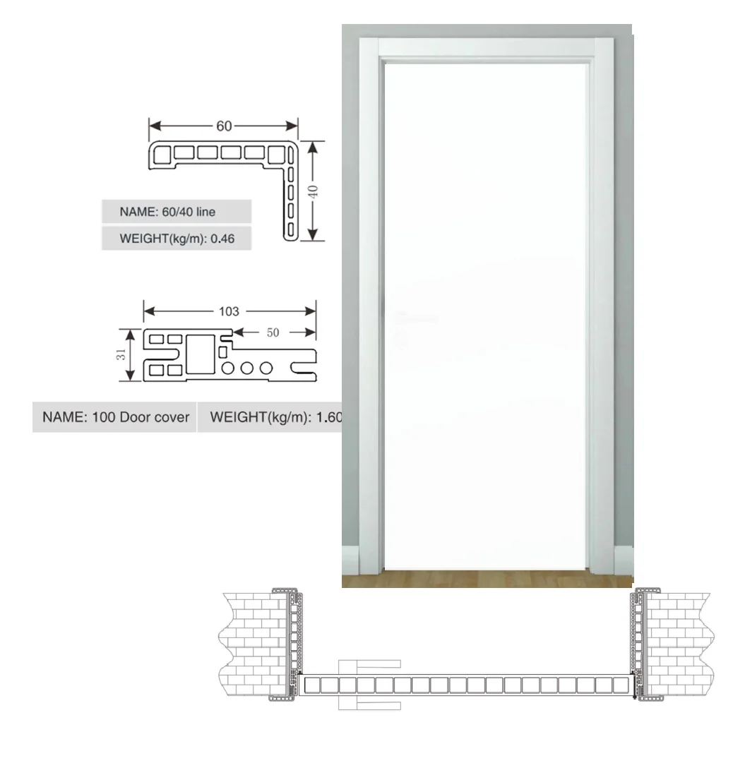 Repuestos Para Puertas WPC 45Mm Madera Interior. Códigos WPCDR. - Image 4