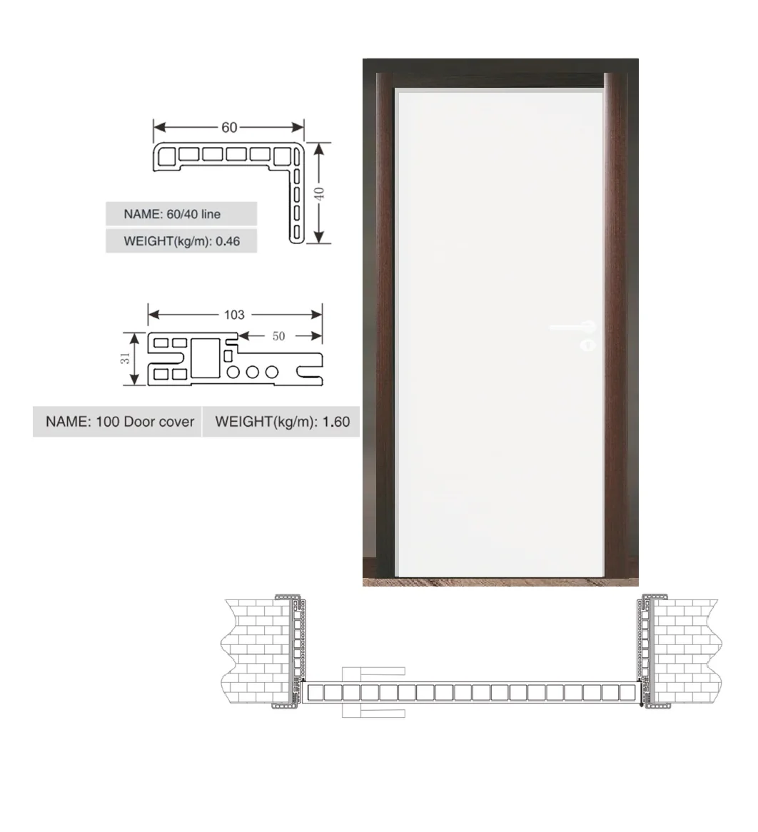 Repuestos Para Puertas WPC 45Mm Madera Interior. Códigos WPCDR. - Image 5