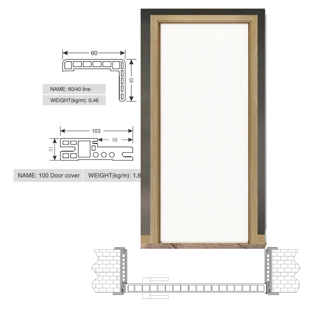 Repuestos Para Puertas WPC 45Mm Madera Interior. Códigos WPCDR. - Image 6
