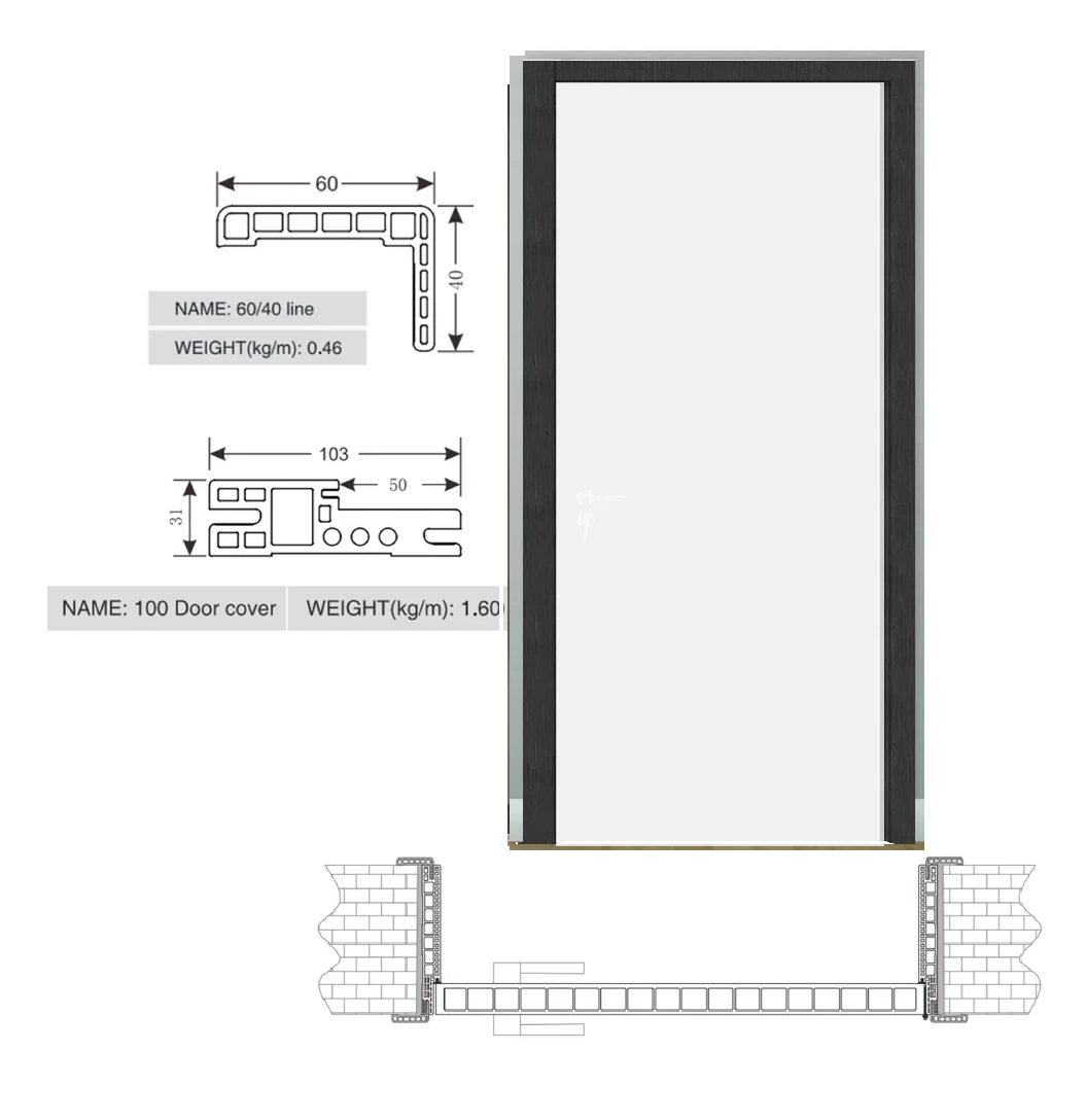 Repuestos Para Puertas WPC 45Mm Madera Interior. Códigos WPCDR. - Image 8