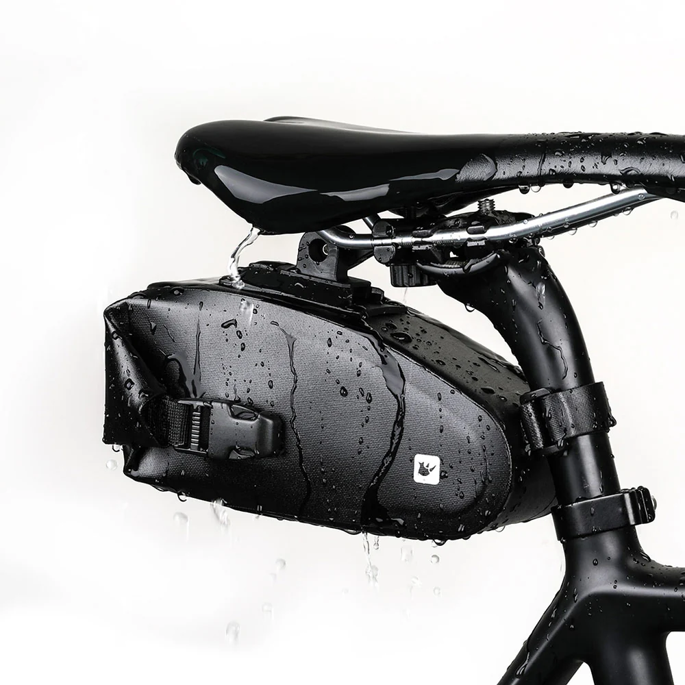 Bolso Para Asiento De Bicicleta 1.2L Negro. Rhinowalk