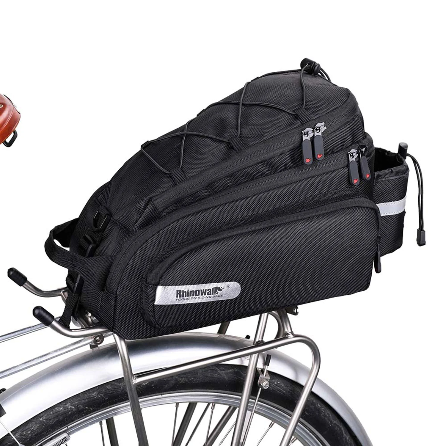Bolso Para Bicicleta / Motocicleta 12L Negro. Rhinowalk - Image 2