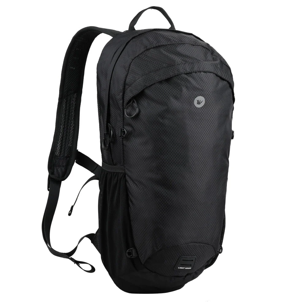 Morral De 12L, Ligero, Con Bolsillo Para Vejiga De Agua De Hasta 2L. Color Negro - Image 2